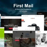 First Mail – 16 Unique Theme Email Templates Set
