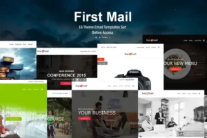 Mua First Mail - 16 Unique Theme Email Templates Set giá rẻ