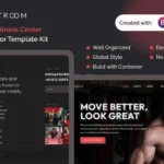Fitroom – Gym & Fitness Center Elementor Template Kit