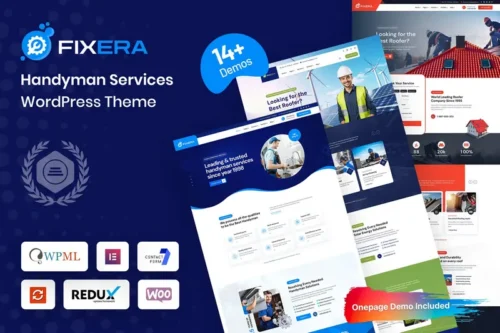 Mua Fixera - Handyman Services WordPress Theme giá rẻ