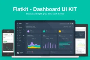 Mua Flatkit - Dashboard UI KIT giá rẻ