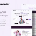 Fleunze – Influencer Marketing Agency Elementor Template Kit