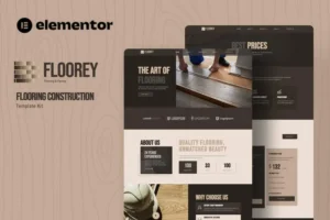 Mua Floorey - Flooring Construction Elementor Template Kit giá rẻ
