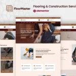 FloorMaster – Flooring & Construction Service Elementor Pro Template Kit