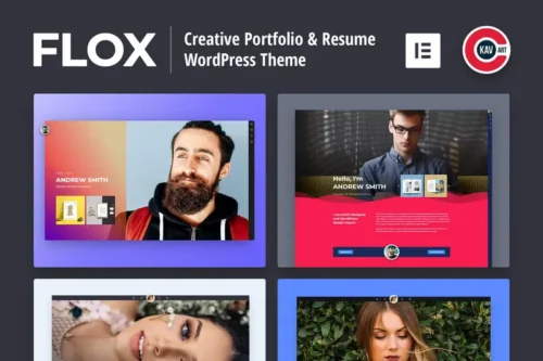 Mua FLOX - Personal Portfolio & Resume WordPress Theme giá rẻ