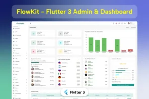 Mua Flutter Admin & Dashboard UI Kit giá rẻ