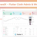 Flutter Cloth Admin & Client Web + UI Kit (TrendX)