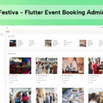 Flutter Event Booking Admin & Client Web