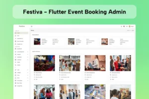 Mua Flutter Event Booking Admin & Client Web giá rẻ