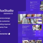 Flux – Digital Agency Elementor Template Kit