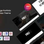 Foliex – One Page Portfolio WordPress Theme