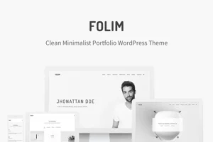 Mua Folim - Clean Minimalist Portfolio WordPress Theme giá rẻ