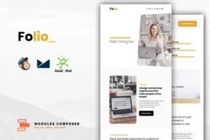 Mua Folio - Portfolio Responsive Email Template giá rẻ