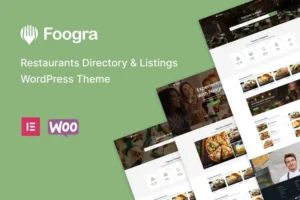Mua Foogra - Restaurants Listings WordPres Theme giá rẻ