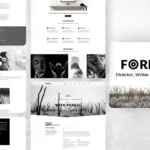 Foreal – Director, Writer WordPress Theme
