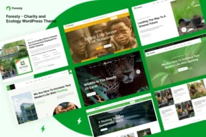 Mua Foresty - Charity and Ecology WordPress Theme giá rẻ
