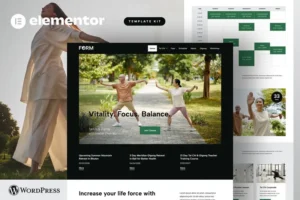 Mua Form - Tai Chi & Qigong Elementor Template Kit giá rẻ