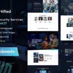 Fortified – Cyber Security Services Elementor Template Kit