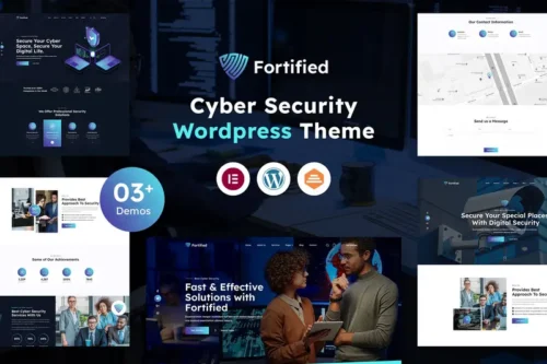 Mua Fortified | IT & Cyber Security WordPress Theme giá rẻ