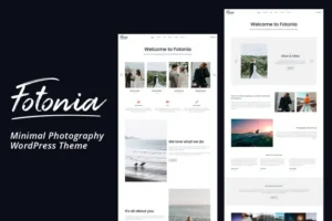 Mua Fotonia Minimal Photography WordPress Theme giá rẻ