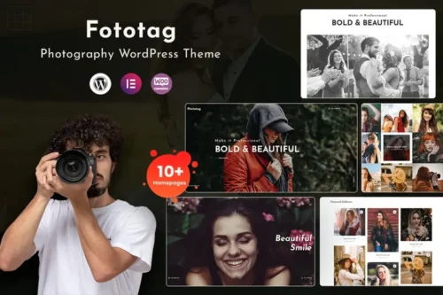 Mua Fototag – Photography WordPress Theme giá rẻ