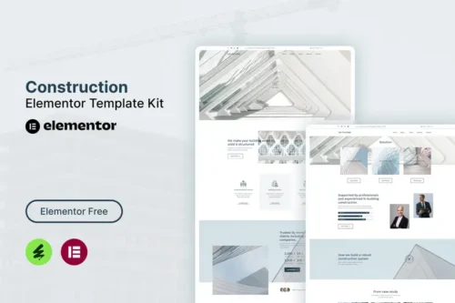 Mua FourWall - Construction Elementor Template Kit giá rẻ