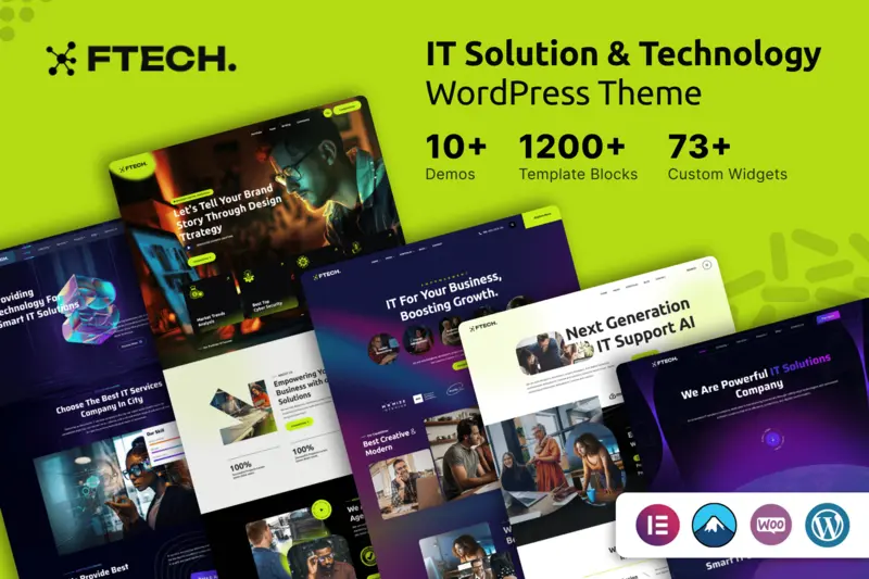 Mua Ftech - IT Solution & Technology WordPress giá rẻ