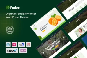 Mua Fudee - Organic Food Elementor WordPress Theme giá rẻ