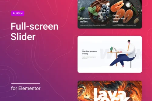 Mua Full-screen Slider for Elementor giá rẻ
