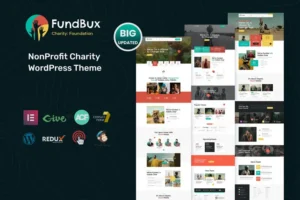 Mua Fundbux - Charity & Fundraise WordPress Theme giá rẻ