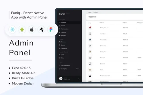 Mua Funiq - Furniture Store Ready-made API giá rẻ