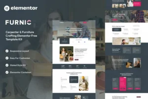 Mua Furnic - Carpenter & Furniture Crafting Elementor Template Kit giá rẻ