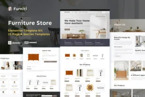 Mua Furniti - Furniture & Home Decor Store Elementor Pro Template Kit giá rẻ
