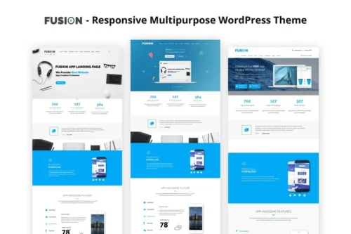 Mua Fusion – Responsive Multipurpose WordPress Theme giá rẻ