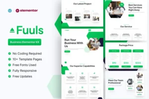 Mua Fuuls - Business Elementor Pro Template Kit giá rẻ