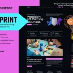G3DPrint – 3D Printing & Manufacturing Elementor Template Kit
