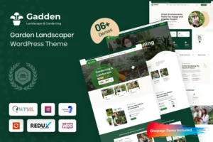 Mua Gadden - Garden Landscaper WordPress Theme giá rẻ