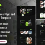 GAIN POWER – Gym & Fitness Elementor Template Kit