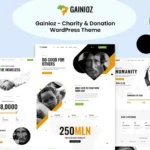 Gainioz – Charity & Donation WordPress Theme