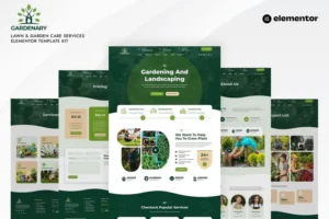 Mua Gardenary - Lawn Garden Care Services Elementor Template Kit giá rẻ