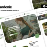 Gardenie – Landscape & Gardening Elementor Template Kit