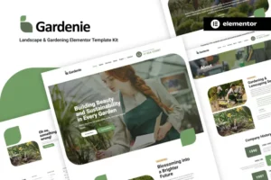 Mua Gardenie - Landscape & Gardening Elementor Template Kit giá rẻ