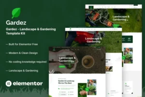 Mua Gardez - Landscape & Gardening Elementor Template Kit giá rẻ