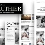 Gauthier – Multipurpose Newspaper WordPress Theme