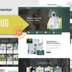 Gebug – Pest Control Service Elementor Template Kit