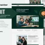 Gedit – Management Consulting Firms Elementor Template Kit