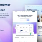 Geech – SaaS & Tech Startup Company Elementor Template Kit