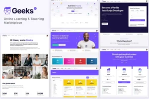 Mua Geeks - Online Learning Marketplace WordPress Them giá rẻ