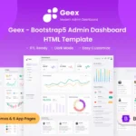 Geex – Bootstrap5 Admin Dashboard HTML Template