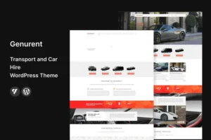 Mua Genurent - Transport and Car Hire WordPress Theme giá rẻ
